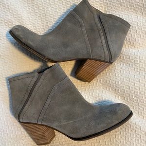 Franco Sarto Suede Booties